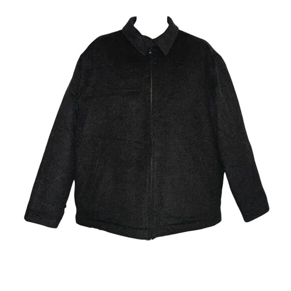Daniel Cremieux Collection Wool Coat Mens XL Gray Pockets Lined Insulation - Picture 1 of 10